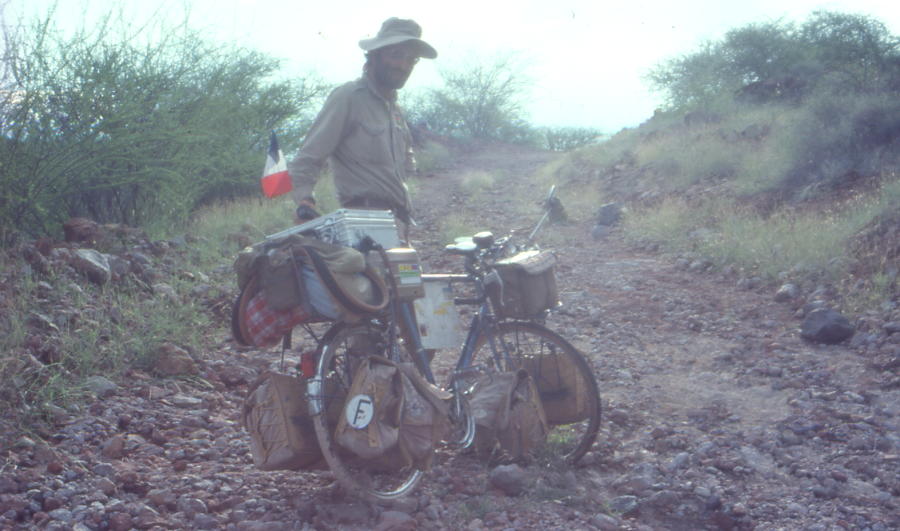 Joël Lodé dans le nord du Kenya